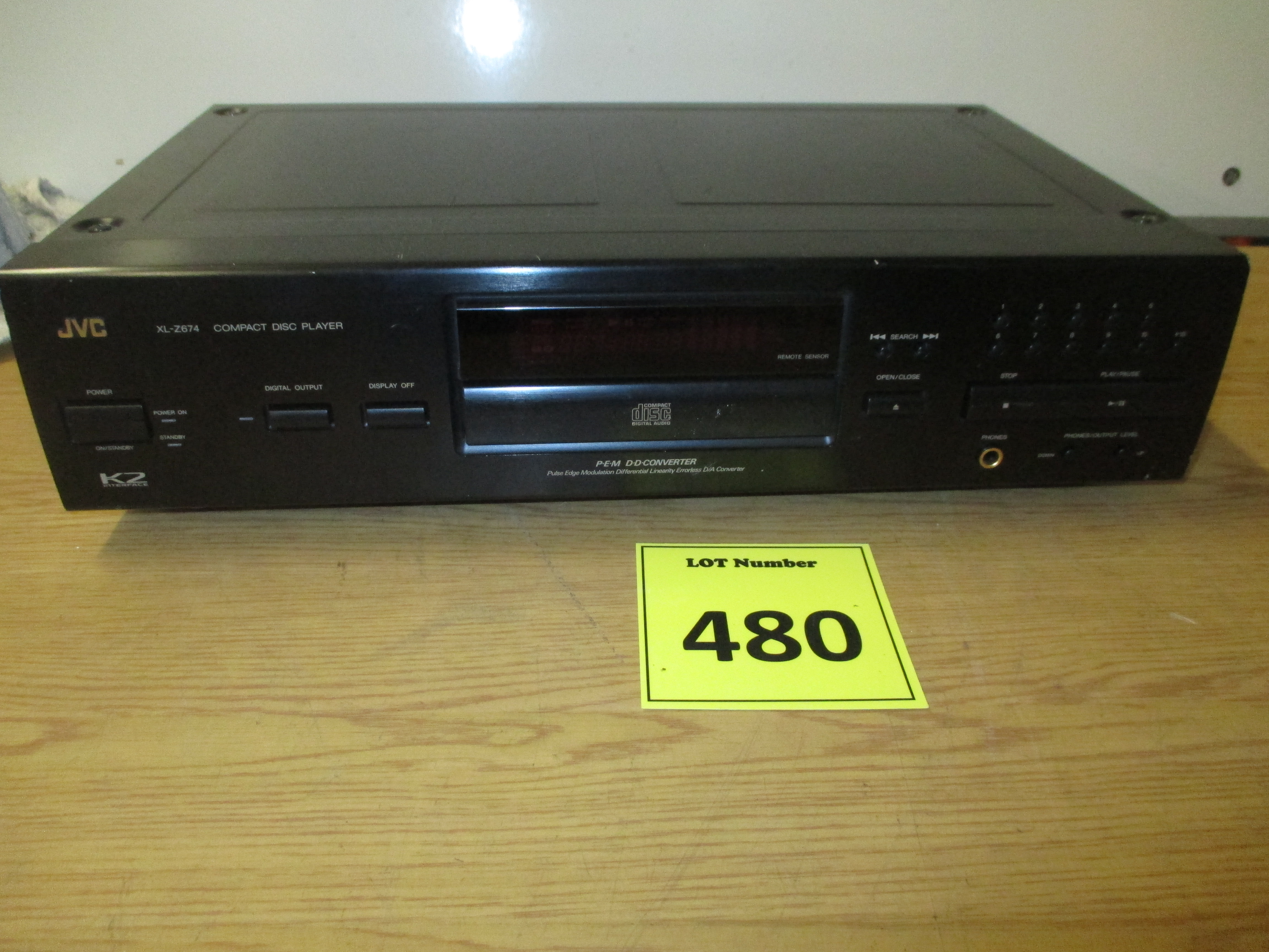 JVC XLZ674 COMPACT DISC PLAYER