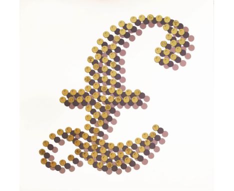 JUSTINE SMITH 'Icon Series', hand gilded screen prints, 71.5cm x 71.5cm, signed and numbered, framed. 4 