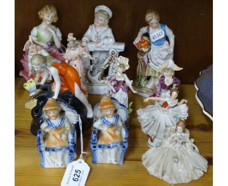 Vintage porcelain figures