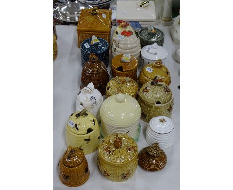 Vintage pottery honeypots