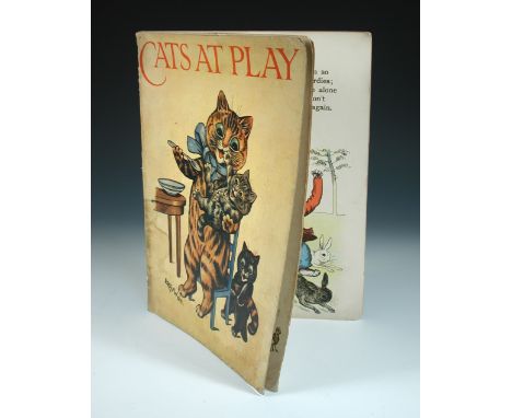 WAIN (Louis)  Cats At Play, Blackie & Son, no date, 4to, colour cover and illustrations, 12pp., pictorial softcover  