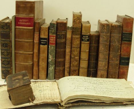 Theology and church. Various including: JESUP (E) The Lives of John Picus.., and Mons. Pascal, 3rd edition, no date, modern c