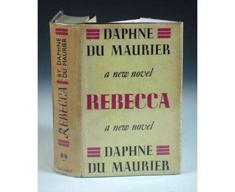 DU MAURIER (Daphne) Rebecca, first edition, Victor Gollancz, 1938, 8vo, text generally clean in fair to good dust jacket with