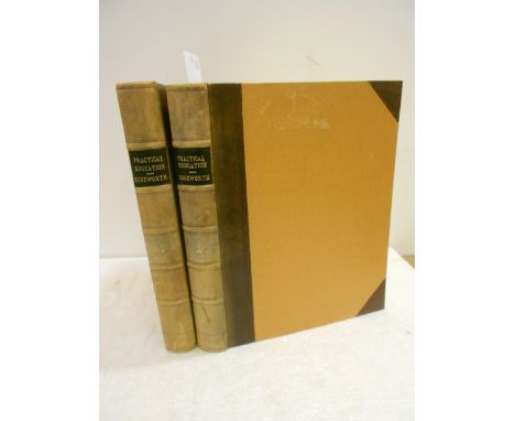 EDGEWORTH (Maria) and R. LOVELL Practical Education, first edition, 2 vol. bound in one, 1798, 4to, two folding plates, named