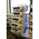 (5) BK Precision 9130 Triple Output Programmable DC Power Supply