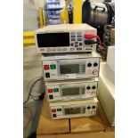 (3) Associated Research Inc HyPot III Dielectric Withstand Tester & Hioki 3560 AC Hi Tester