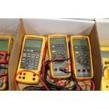 Fluke 725 Multifunction Process Calibrator, (2) Fluke 233 Remote Display True RMS Multimeters