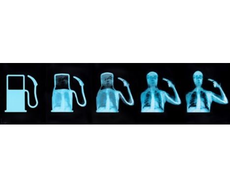 † AHMED MATER AL ZIAD ASEERI (SAUDI ARABIAN B.1979) EVOLUTION OF MANsigned, numbered and dated Ahmed Mater 2010 25/100' on a 
