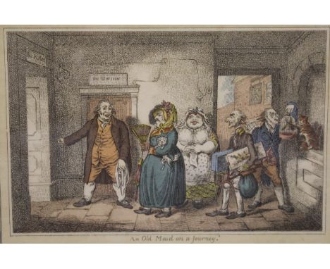 AFTER HENRY WILLIAM BUNBURY (1750-1811) "Original design for a King's Arms to be placed over the New Speaker's Chair", black 