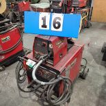LINCOLN CV 300 WELDER S/N U1021108274 W/LINCOLN LF-72 WIRE FEEDER