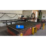 BURNING TABLE - ARONSON IK-1500G BURN TABLE W/ HL-82 CO-ORD DRIVE TRACING SYSTEM TYPE 1864C82G01,