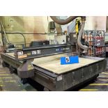 CNC ROUTER - 2004 MULTICAM 5000 5-307-R,  W/ RIDE-A-LONG 8 POS. TOOL CAROUSEL, FULL VACUUM TABLE P/W