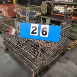 WIRE TOTE W/2 MOTORS 7.5HP/230/460/3PH, 1HP/115/230/1PH; STEEL CASTERS