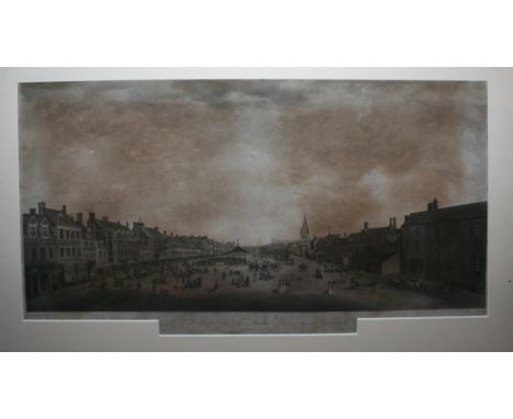 AFTER J BUTCHER, ENGRAVED BY R POLLARD, TWO BLACK AND WHITE ENGRAVINGS (PUBLISHED 1790/1791),  A North West View of the Quay 