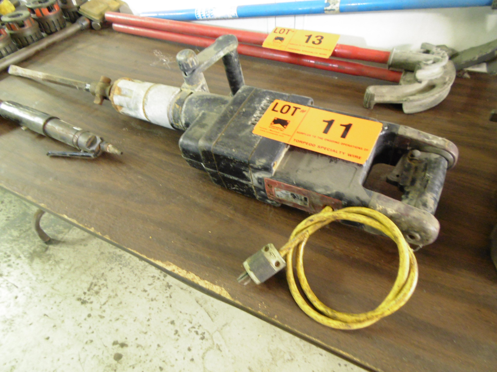 { Group of lots 11, 12, 13 } MILWAUKEE ELECTRIC JACK HAMMER