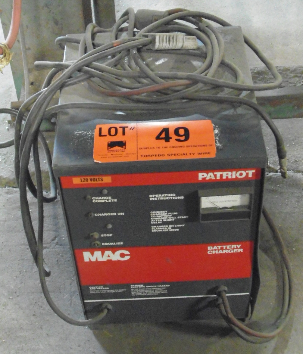 patriot battery charger