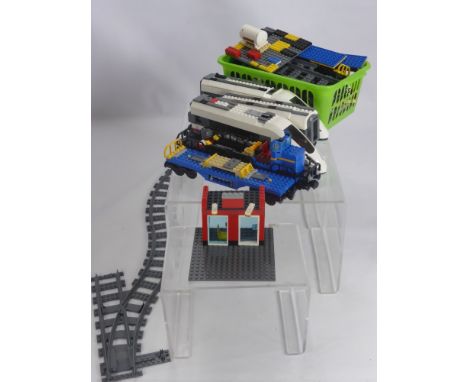 A Train Enthusiast's Lot, Lego City ElectricTrain Set, including 60051, carriages 60051, electric engine with accessories 600
