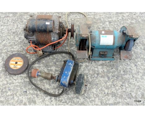A Wolf electric sander together with electric buffer