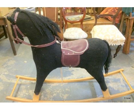 A child's rocking horse