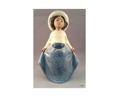 A Vintage Nao/Lladro Spanish Lady 1987