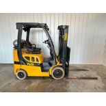Yale 5,000-LB. Capacity Forklift, Model GLC050VXNLSE083, S/N C910V05914P, LPG Fuel, Non-Marking Cush