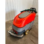 2015 PowerBoss Floor Scrubber, Model# PHX26DQP, S/N 15090543, 83 Hours ($10 Loading fee will be adde