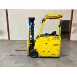 2020 Hyster 4,000-LB. Capacity Stand-Up Forklift, Model E40HSD3-21, S/N C219N05223U, 36 Volt Battery
