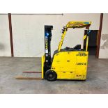 2020 Hyster 4,000-LB. Capacity Stand-Up Forklift, Model E40HSD3-21, S/N C219N05217U, 36 Volt Battery
