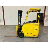 2020 Hyster 4,000-LB. Capacity Stand-Up Forklift, Model E40HSD3-21, S/N C219N05228U, 36 Volt Battery