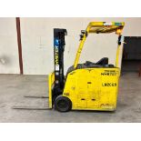2020 Hyster 4,000-LB. Capacity Stand-Up Forklift, Model E40HSD3-21, S/N C219N05216U, 36 Volt Battery