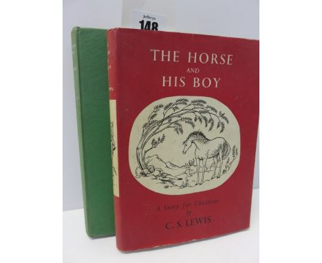 C S LEWIS, "The Horse & His Boy" 1954, first edition in original dust jacket; also "The Magicians Nephew" 1955 First Edition 