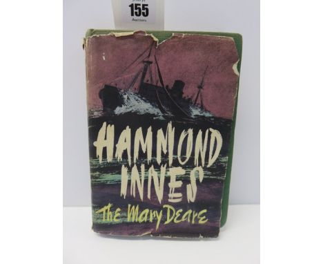 HAMMOND INNES, "The Merry Deare", 1956 first edition, signed by author in worn dust jacket