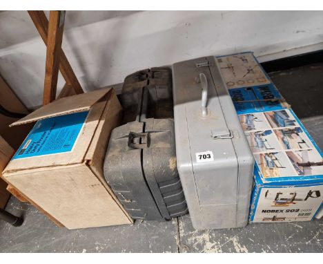 Power tools to include Elu, Souber, craftsman and others, a pond pump etc.