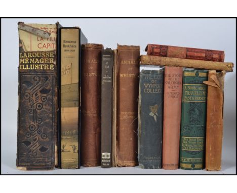 A collection of books to include A Book About Travelling Past and Present: The Sedan Chair, The Stage Coach, The Canal, The S