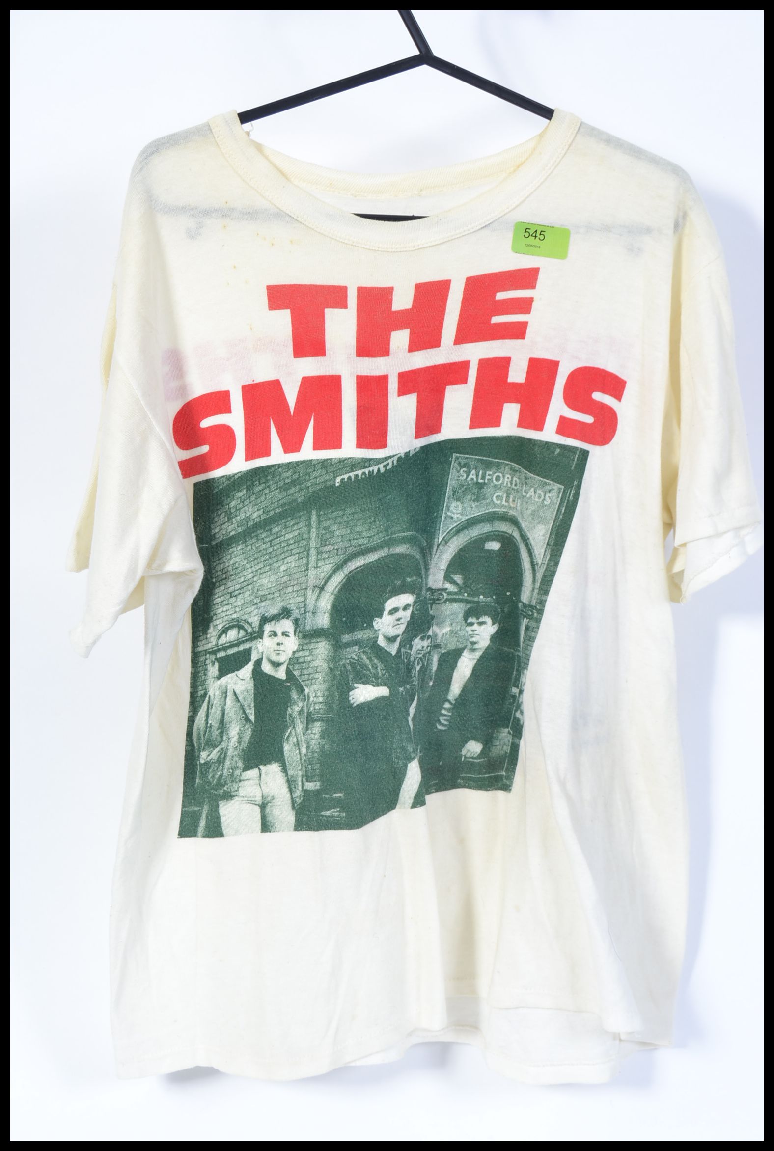 The Smiths / Morrissey - An original The Smiths tour T - Shirt from ...