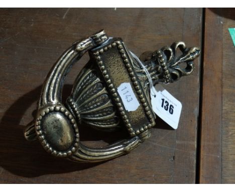A Brass Door Knocker
