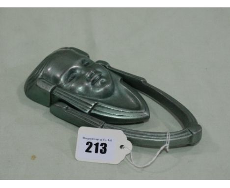 An Art Deco Period Cast Metal Door Knocker