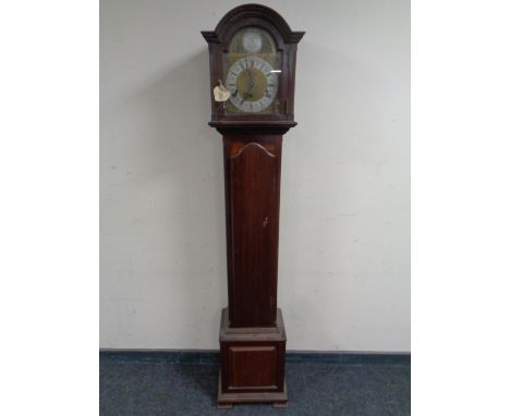 A 20th century Tempus Fugit mahogany cased granddaughter clock.