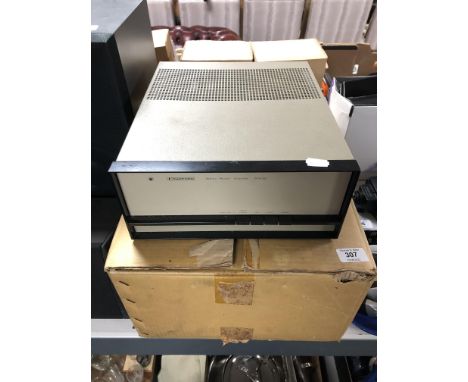 A Radford stereo power amplifier SPA.50 with box.