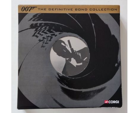 Corgi Toys 007 Definitive James Bond collection. Sealed in silver metal case, includes the Aston Martin DB5 from 'Goldfinger'