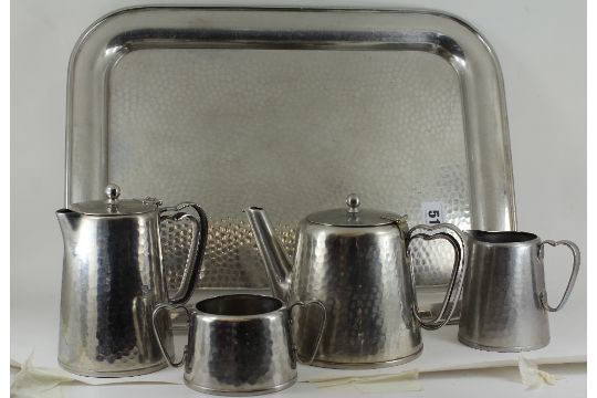 Old Hall Stainless Steel Tea Service Set