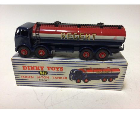 Dinky Foden 14-ton Tanker 'Regent' No 942 in original box