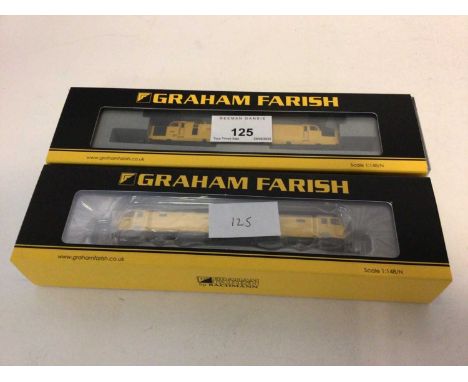 Graham Farish by Bachmann N gauge Network Rail Diesels including Class 37, 97303, 371-468 and Class 57, 57 312 371-656, both 