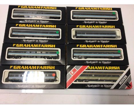 Graham Farish N gauge carriages including Scot Rail (8), Network Southeast (7) and LMS (2), all boxed, (17 total)