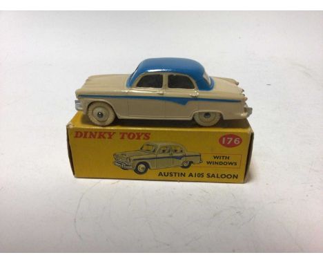 Dinky Austin A105 Saloon (with windows) No 176 in original box