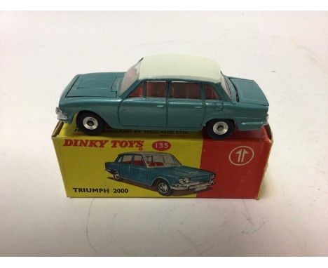 Dinky Triumph 2000 No 135 in original box