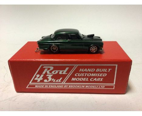 Brooklin Models Rod 43rd range all boxed to include Rod 19 1960 Ford Consul Pro-Sheet 'Orange' Rod 25 1970 Volvo Amazon GT, R