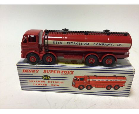 Dinky Leyland Octopus Tanker - Esso No 943 in original box
