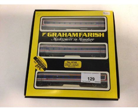 Graham Farish N gauge Network Southeast livery Class 159 3 Car set (1 motor + 2 Dummy) No.8748, boxed