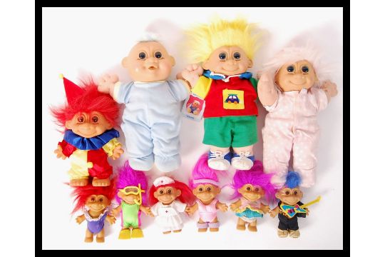 retro troll dolls